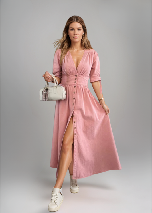 Ivanka | Stylish Denim Dress for Women, Comfortable and Versatile